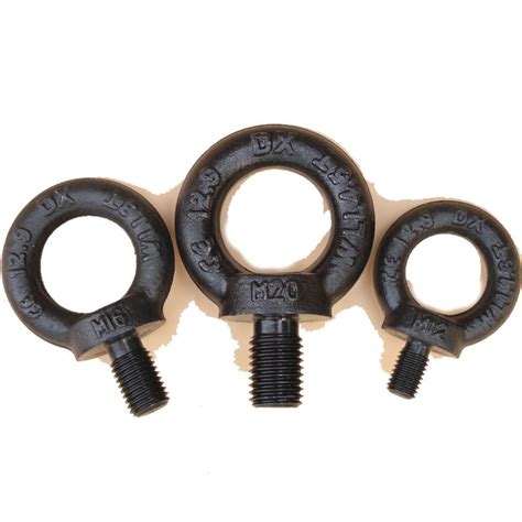 black oxide lifting screws